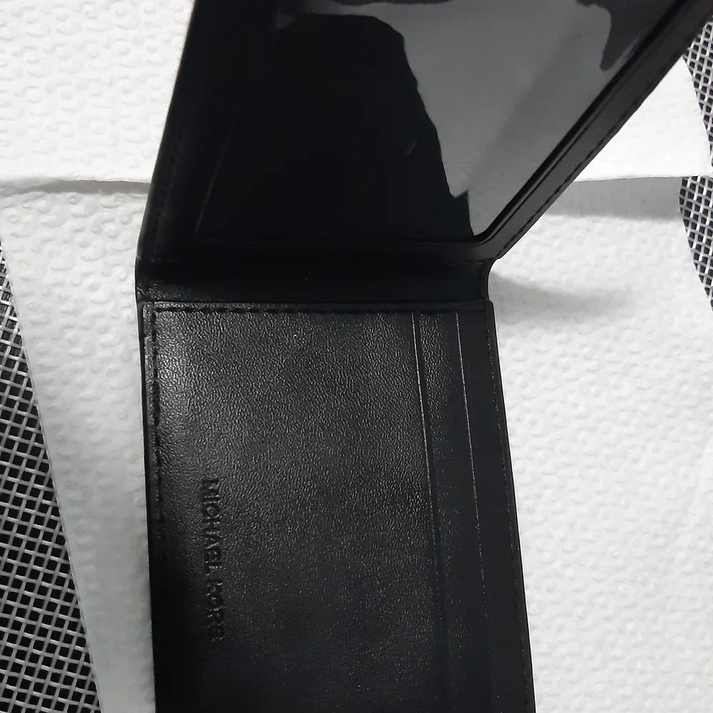 Michael Kors Brown and Dark Brown Signature Card Holder